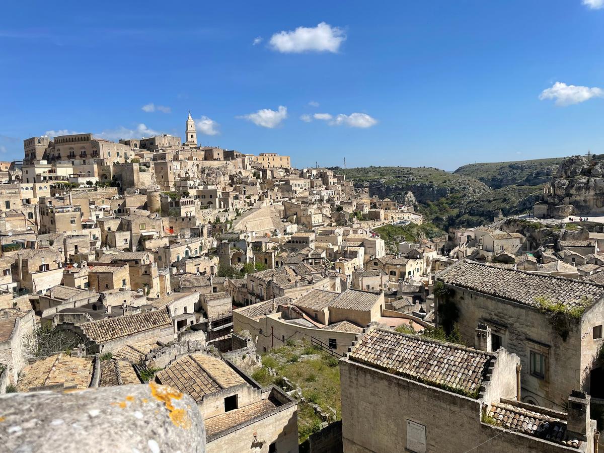 A view of the historical settlement of Matera in Sicily. (Jess Fleming/Pioneer Press/TNS)