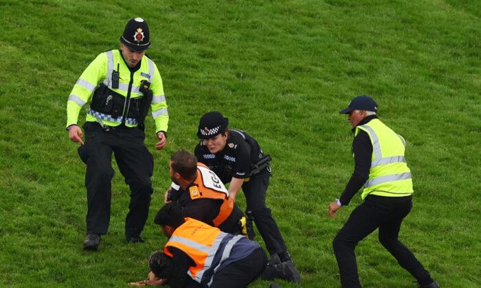 Protester Runs Onto Track as 31 Arrested Over Epsom Derby Disruption