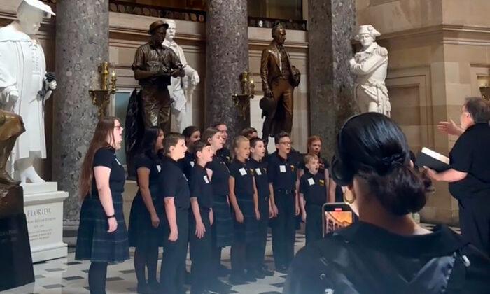 Capitol Police Stop a Youth Performance of the ‘Star-Spangled Banner’