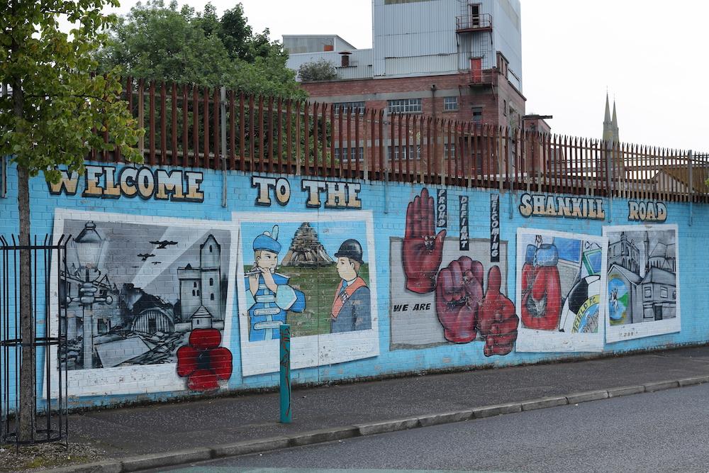 Skankill Road in Belfast, Northern Ireland. (hecke61/Shutterstock)