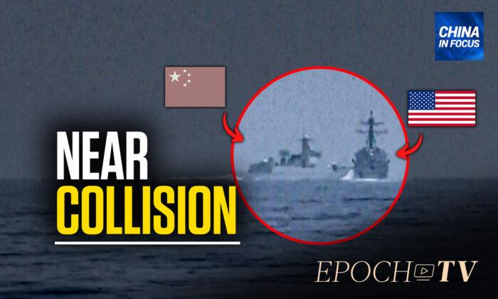 Close Call: Chinese Ship ‘Cuts Off’ US Destroyer