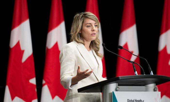 Joly Pledges Foreign-Service Reboot in Which Diplomats Better Grasp Languages, Topics