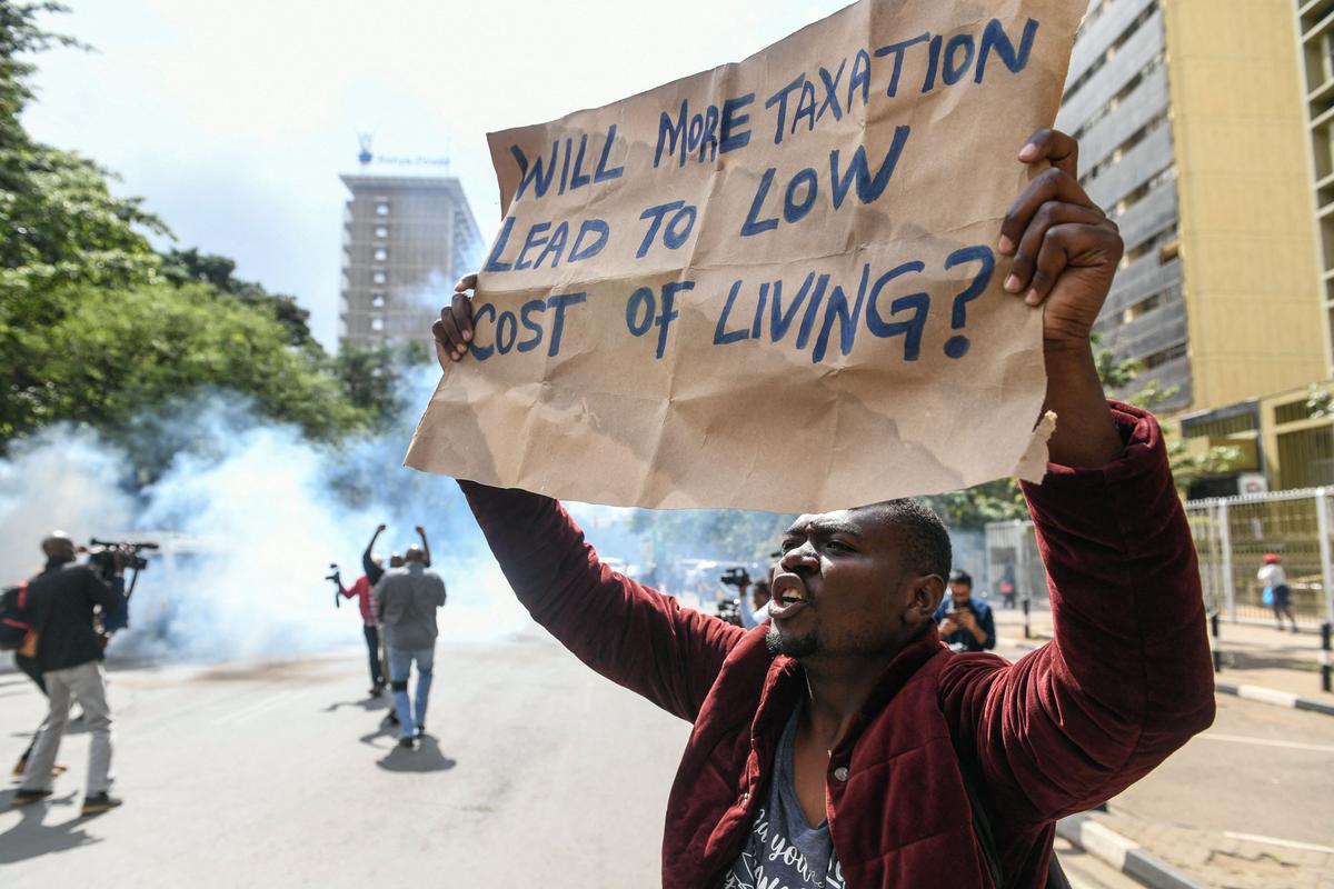 Protests Hit Nairobi as Kenya Debates a Controversial Finance Bill