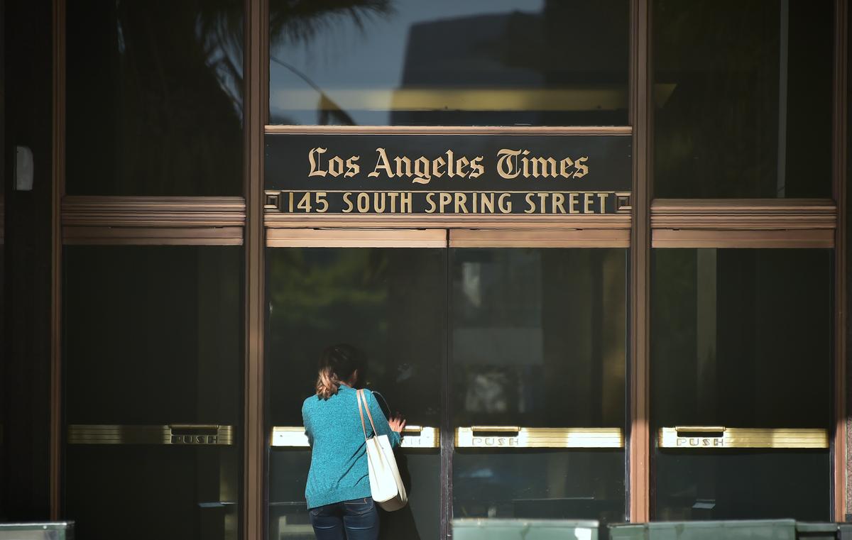 Los Angeles Times Cutting More Than 10 Percent of Newsroom