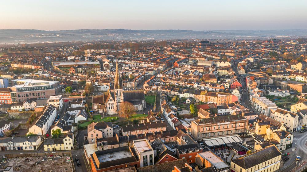 Busy streets and restaurants, a bustling downtown, and sunsets over River Lee can all be experienced in Cork, Ireland. (mikemike10/Shutterstock)