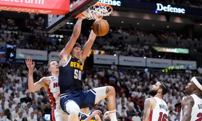 Nuggets Now in Full Command of NBA Finals, Top Heat 108–95 for 3–1 Lead