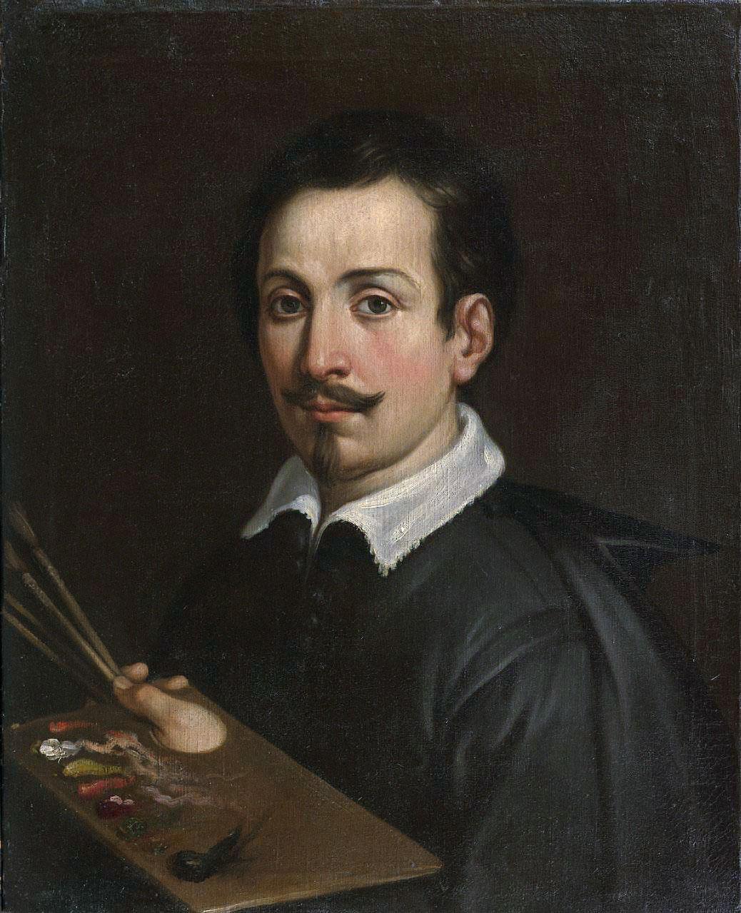 Artist's self-portrait, circa 1602–1623, by Guido Reni. Oil on canvas; 25.3 inches by 20.4 inches. (Public Domain)