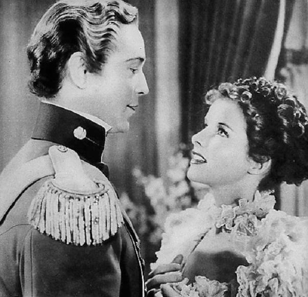 Franchot Tone and Katharine Hepburn in "Quality Street" from 1937. (Public Domain)