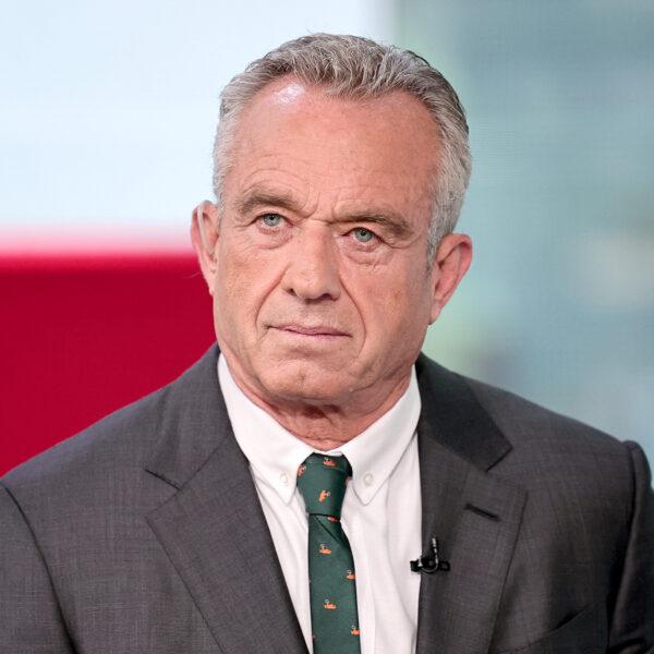 Robert F. Kennedy Jr. visits "The Faulkner Focus" at the Fox News Channel studios in New York on June 2, 2023. (Photo by Jamie McCarthy/Getty Images)