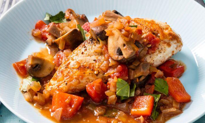 This Quick Version of Chicken Cacciatore Is Ready Fast on Busy Weeknights