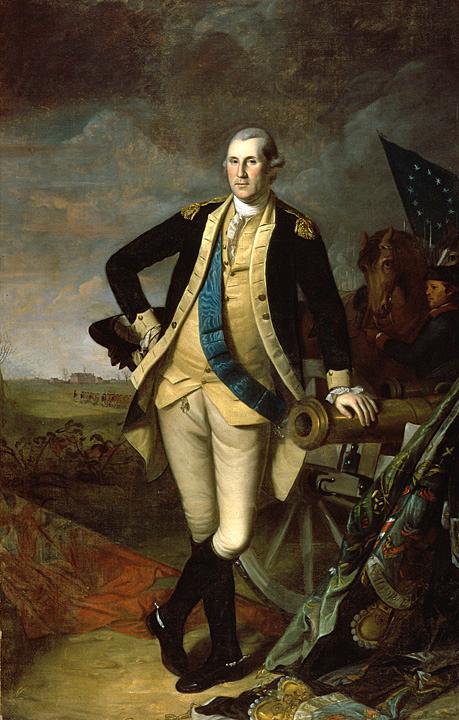 The Battle of Monmouth was a key battle for George Washington. "George Washington at Princeton," 1779, by Charles Willson Peale. (Public Domain)