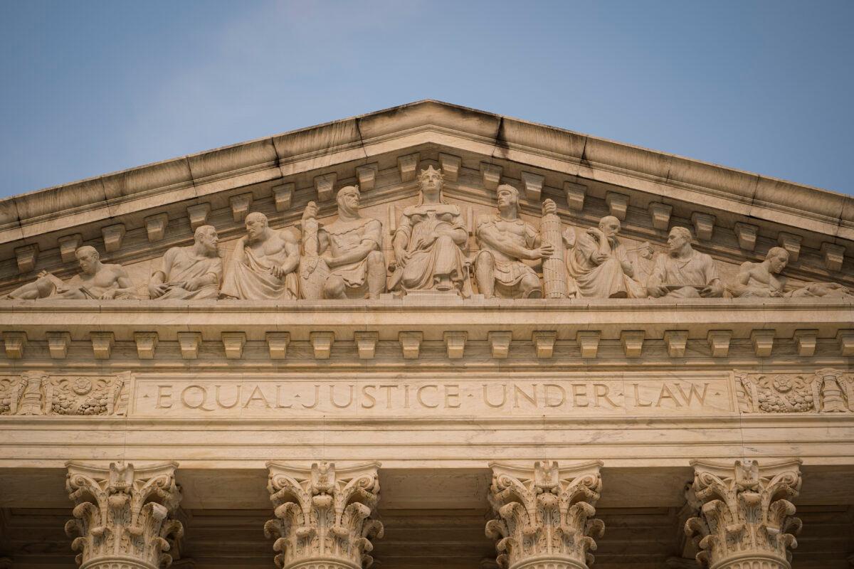U.S. Supreme Court building in Washington on June 7, 2023. (Madalina Vasiliu/The Epoch Times)