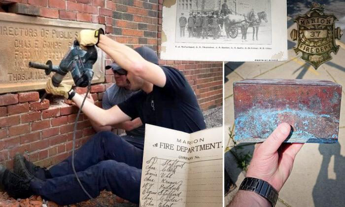 Firefighters Unearth 118-Year-Old Time Capsule From Fire Station Demolition—Here’s What Was Inside