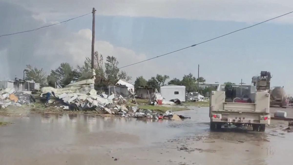 Destructive Tornado Rips Through Texas Panhandle Town, Officials Report Fatalities