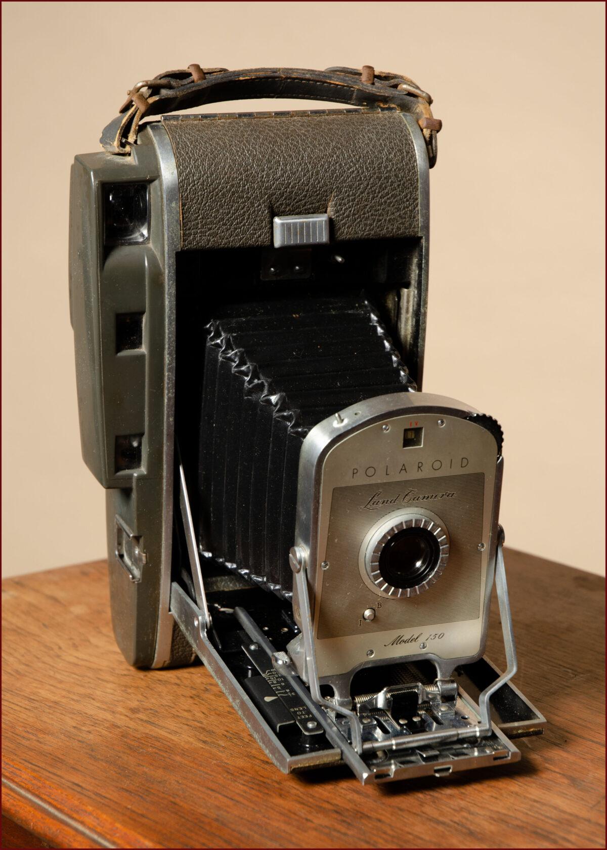 The Polaroid Model 150 from 1957, from the author’s private collection. (Dave Paone)