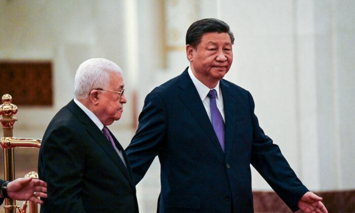 Chinese Regime Announces Strategic Partnership With Palestinian Authority