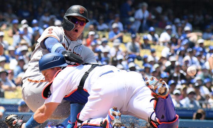 Giants Sweep Dodgers for Seventh Straight Win