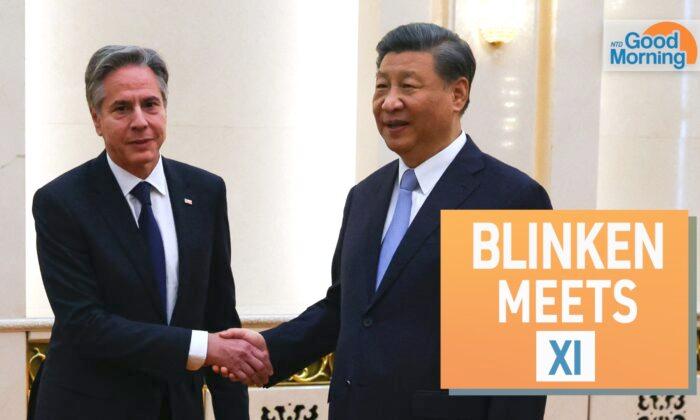 NTD Good Morning (June 19): U.S. Secretary of State Meets CCP Leader Xi Jinping; President Biden Holds First Re-election Rally