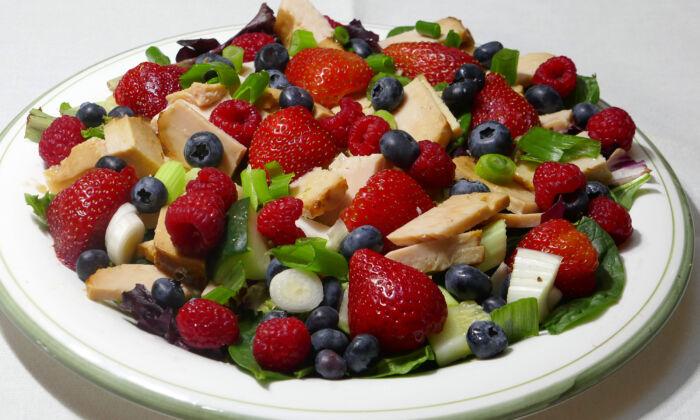 Summer Berry and Turkey Salad Celebrates the Season