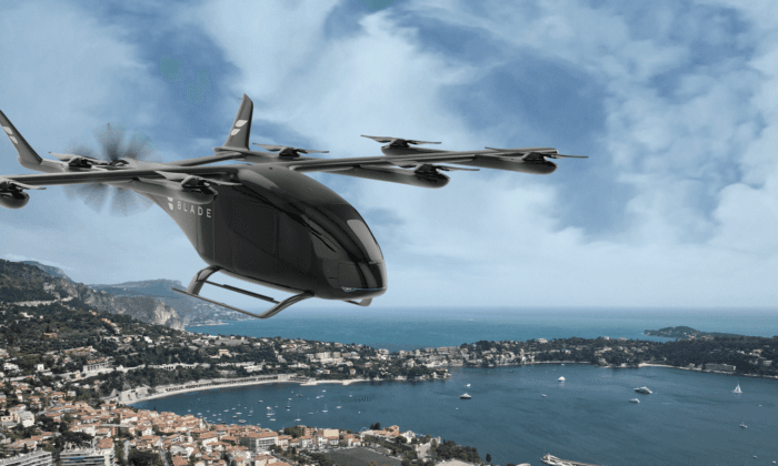 Electric Aircraft Maker Eve Partners With Blade to Expand ‘Flying Cars’ in Europe