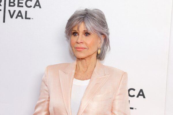 Jane Fonda attends "Common Ground" premiere during the 2023 Tribeca Festival at Village East Cinema in New York on June 8, 2023. (Arturo Holmes/Getty Images for Tribeca Festival)