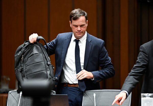 Investigative journalist Sam Cooper arrives to appear before the Standing Committee on Procedure and House Affairs (PROC) on Parliament Hill in Ottawa on June 20, 2023. (The Canadian Press/Justin Tang)