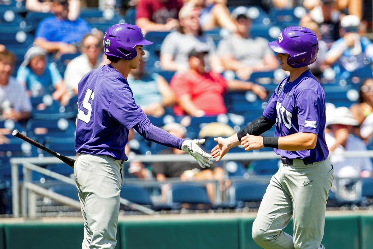 TCU Ends Oral Roberts’ Surprising Run With 6–1 Win and Will Face Florida Next at CWS
