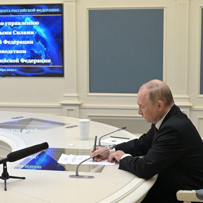 Putin Oversees Russian Nuclear Forces’ Drills Amid Growing International Tensions