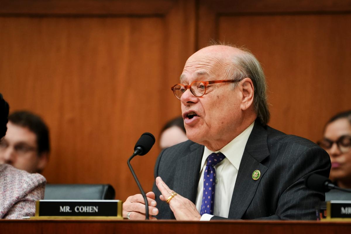 Rep. Steve Cohen (D-Tenn.) speaks during a committee hearing in Washington on June 21, 2023. (Madalina Vasiliu/The Epoch Times)