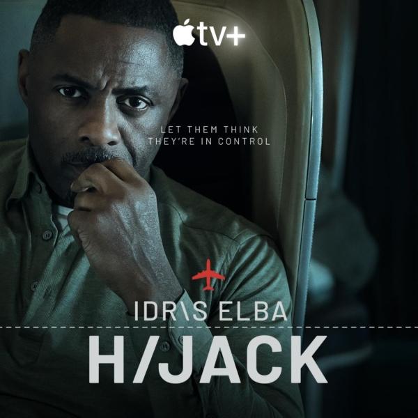  Idris Elba stars in suspenseful 7-episode airline thriller, “Hijack.” (Apple TV+)