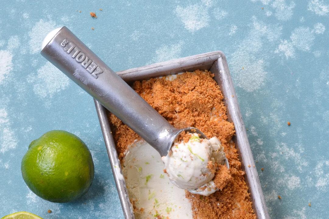 No-Churn Key Lime Pie Ice Cream