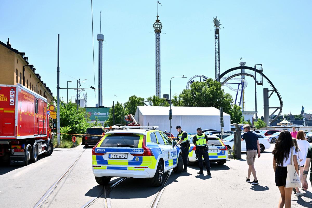 Riders Plunge From a Derailed Roller Coaster in Sweden, Killing One and Injuring Several Others