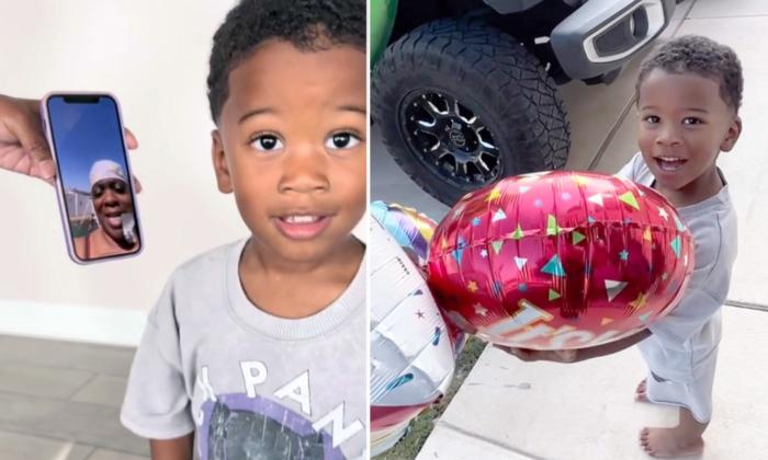 Grandma From California Comes Up With a Creative Way to Send Balloons Across States for Grandson's Birthday
