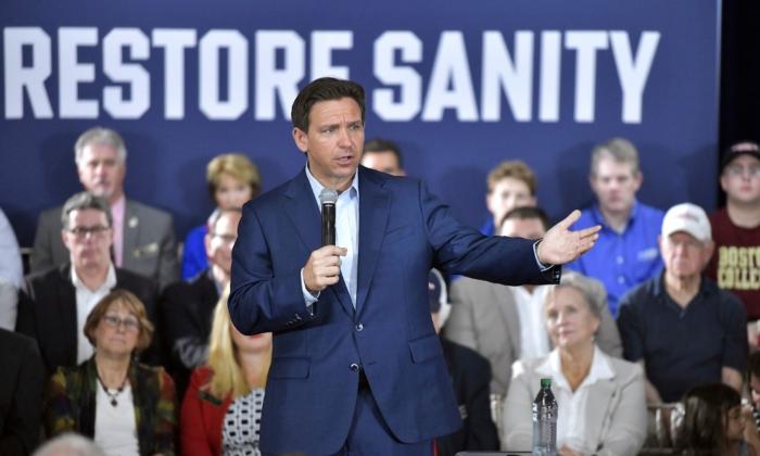 DeSantis Outlines Plans for Federal Government at New Hampshire Event