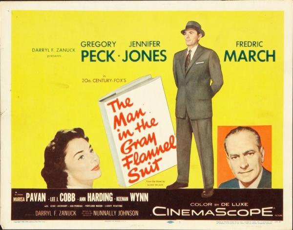 Gregory Peck stars as an executive balancing home and work in "The Man in the Gray Flannel Suit." (MovieStillsDB)