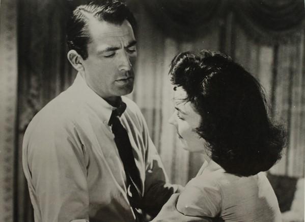 Tom Rath (Gregory Peck) and his wife Betsy (Jennifer Jones), in "The Man in the Gray Flannel Suit." (20th Century Fox)