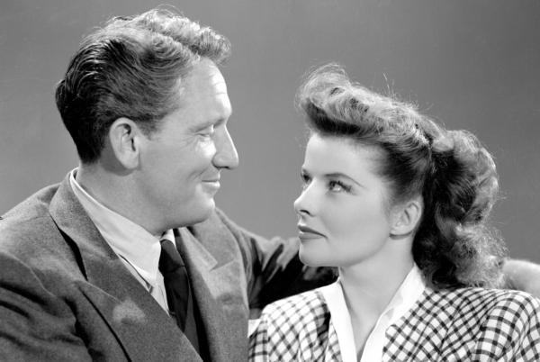 A promo shot for the 1942 film "Woman of the Year" starring Spencer Tracy and Katharine Hepburn. (MovieStillsDB)