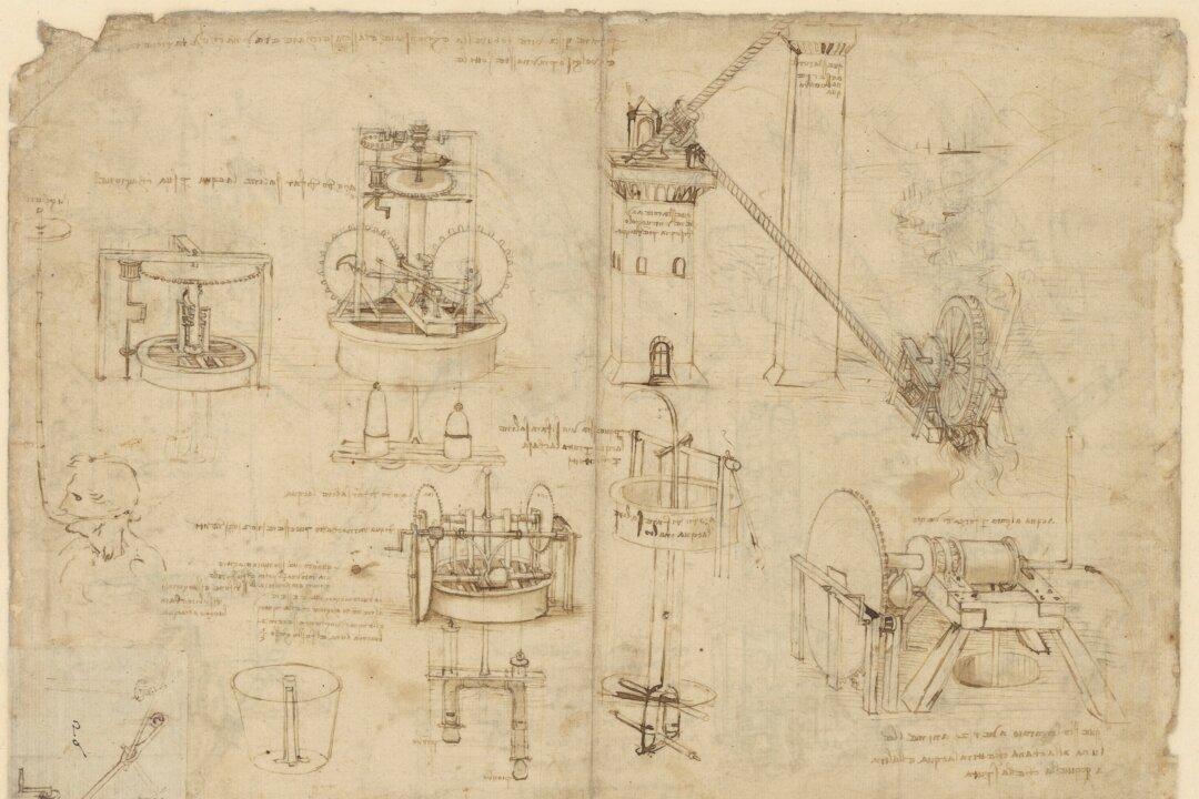 A US First: Leonardo’s Ingenious Drawings Visit Washington