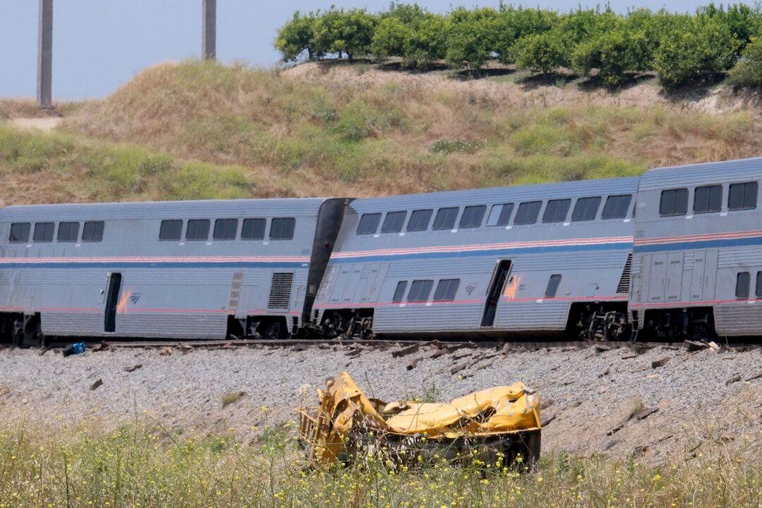 Amtrak Train With 198 Passengers Derails After Hitting Truck on Tracks in Southern California