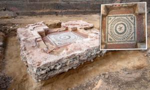 'The Most Intact' Roman Mausoleum and Mosaic Uncovered in Rubble of New Building Site in London