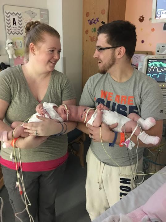 Ms. Delaney and Mr. Delaney with their two daughters, Abby and Erin. (SWNS)