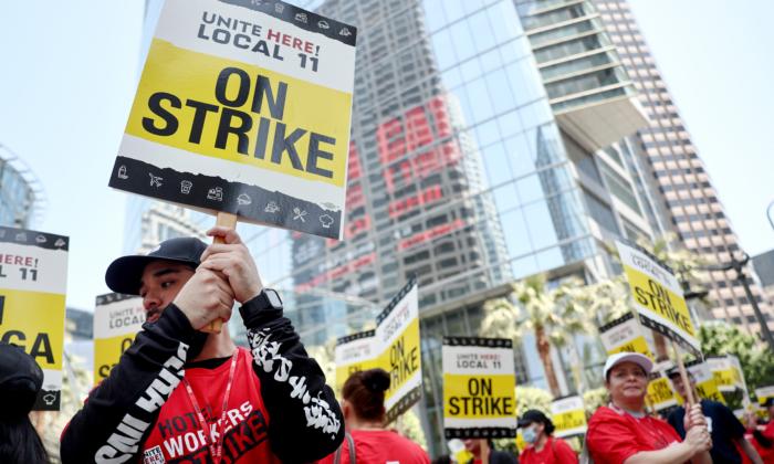 Striking Hotel Workers Reach Tentative Contract With Los Angele's Biltmore Hotel