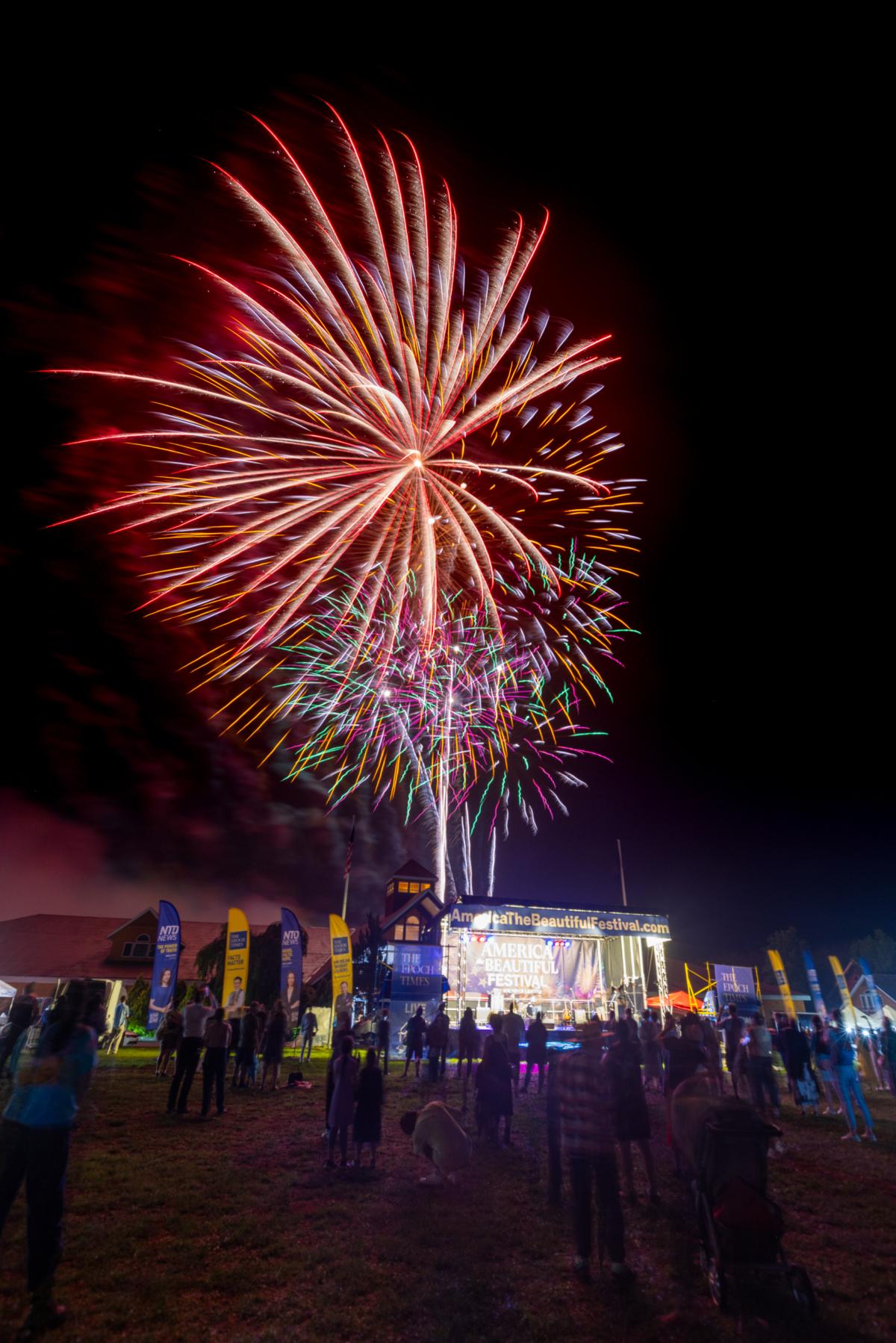 America The Beautiful Festival in Deerpark, N.Y., on July 2, 2023. (Mark Zou/The Epoch Times)