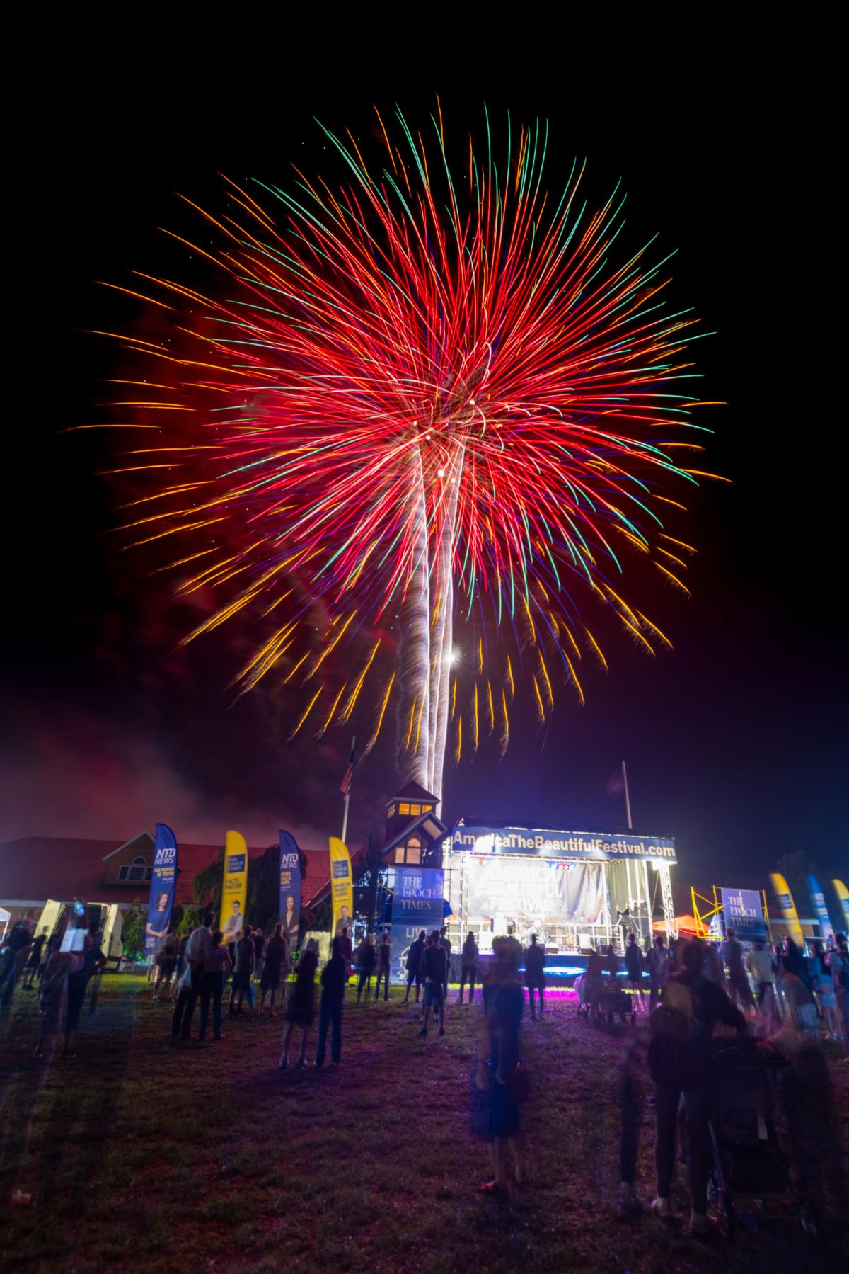 The America the Beautiful Festival in Deerpark, N.Y., on July 2, 2023. (Mark Zou/The Epoch Times)