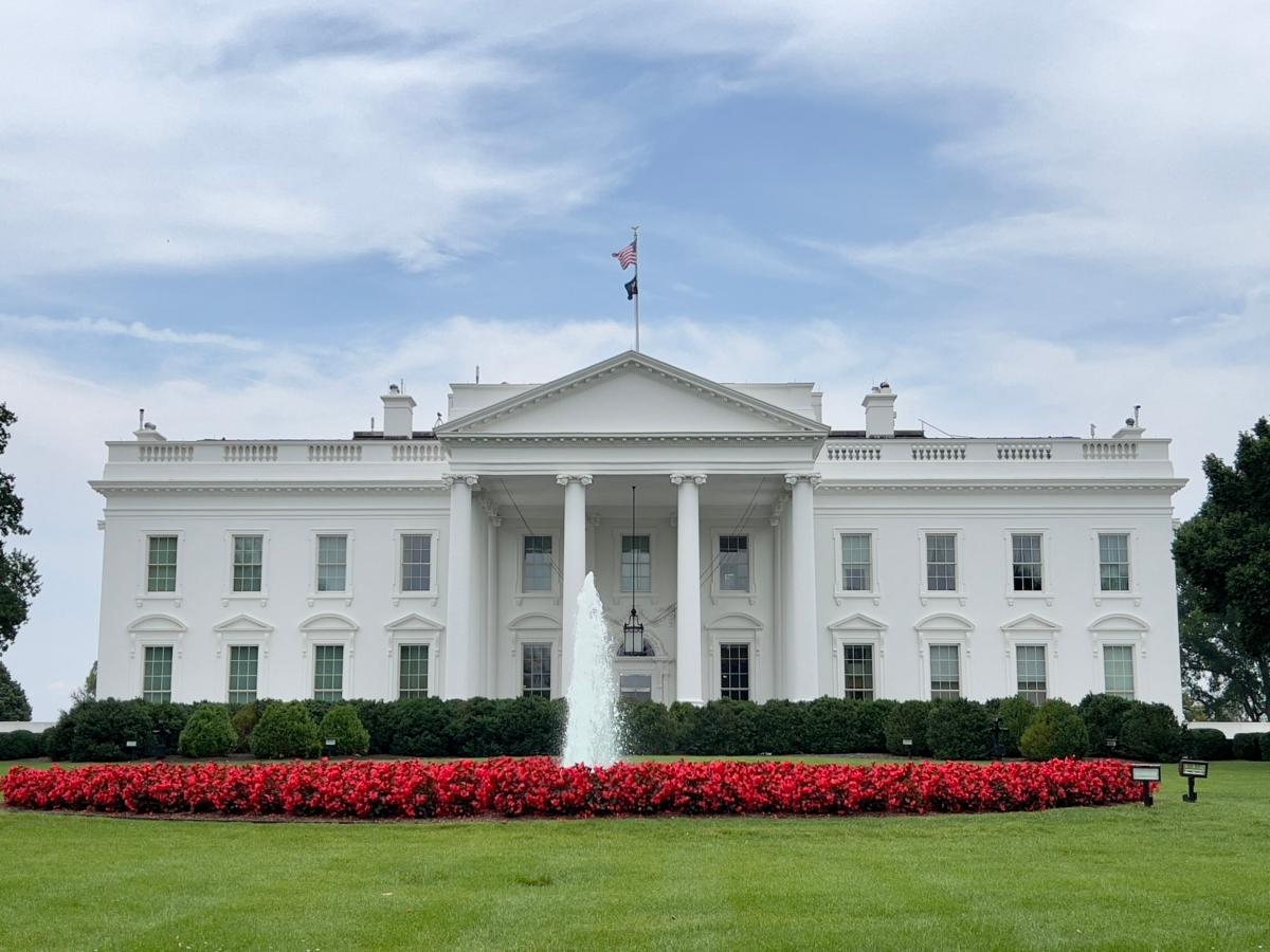 The White House in Washington, on July 2, 2023. (Daniel Slim/AFP/Getty Images)