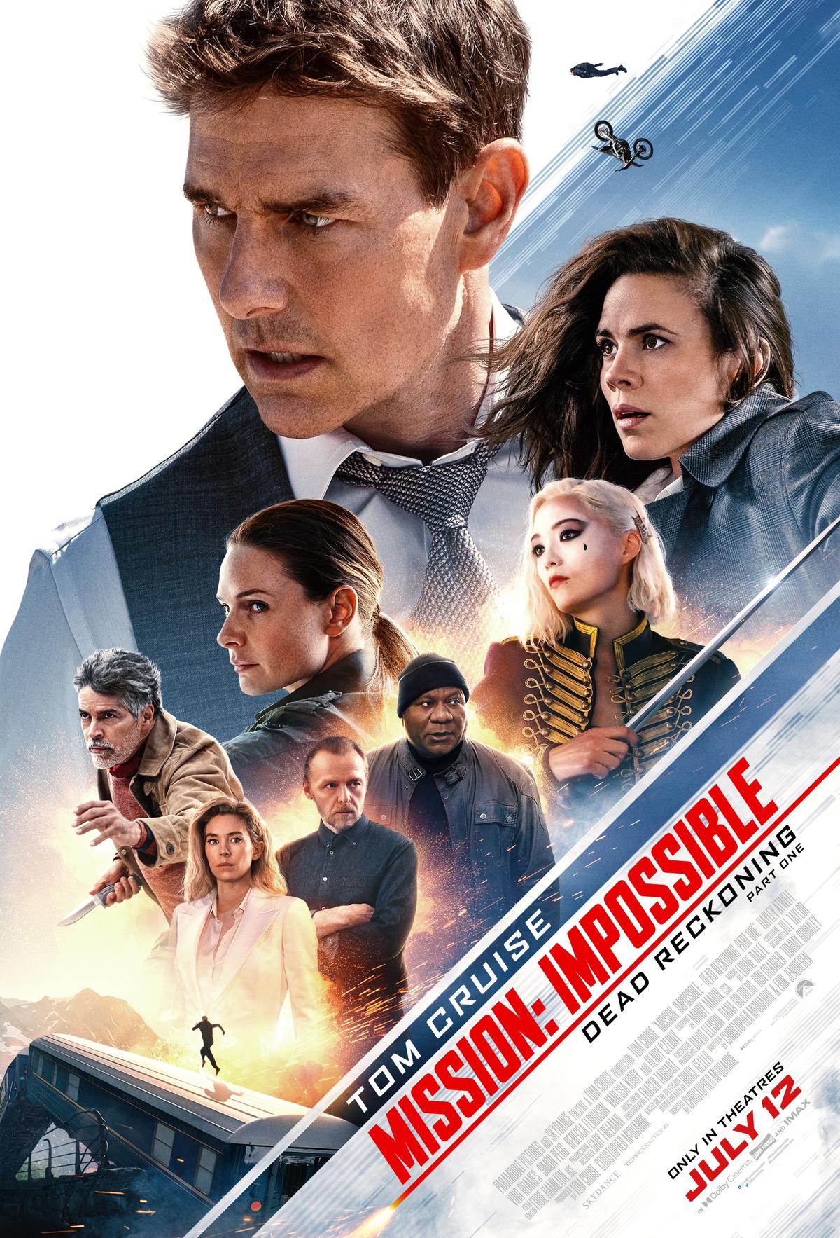 Movie poster for "Mission: Impossible - Dead Reckoning Part One." (Paramount Pictures/Skydance)