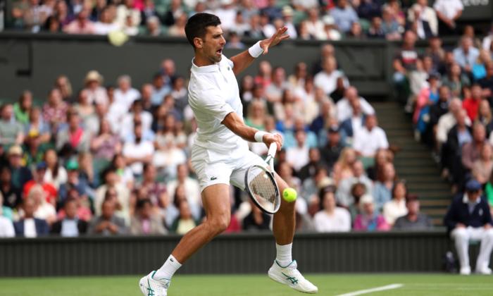 Novak Djokovic and Iga Swiatek Win at Wimbledon; Protesters and Rain Captures Attention