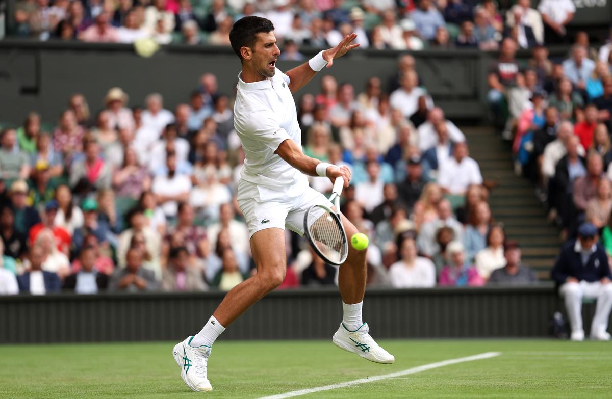 Novak Djokovic and Iga Swiatek Win at Wimbledon; Protesters and Rain Captures Attention