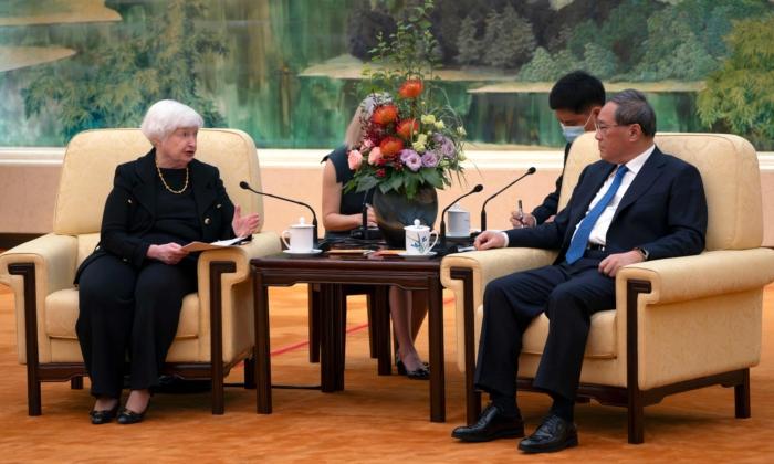 In China Visit, Yellen Confronts Communist Regime’s Treatment of US Companies