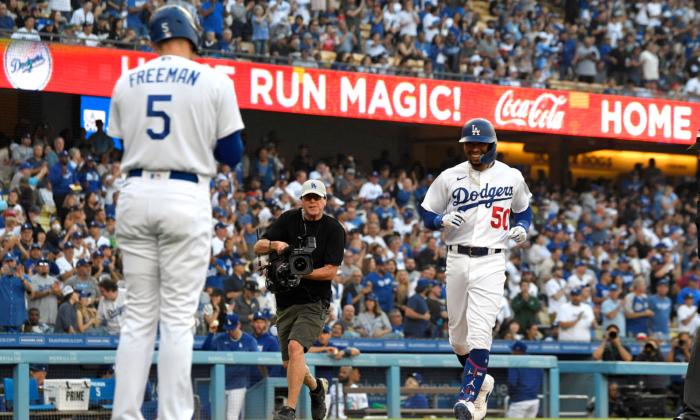 Betts Hits Two of Dodgers’ Five Homers and Drives in Four Runs in 11–4 Victory Over Angels